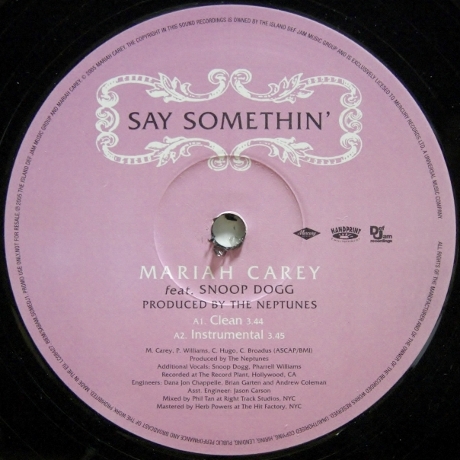 画像1: Mariah Carey feat. Snoop Dogg – Say Somethin'