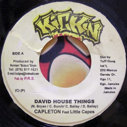 画像1: Capleton feat. Little Capes - David House Things