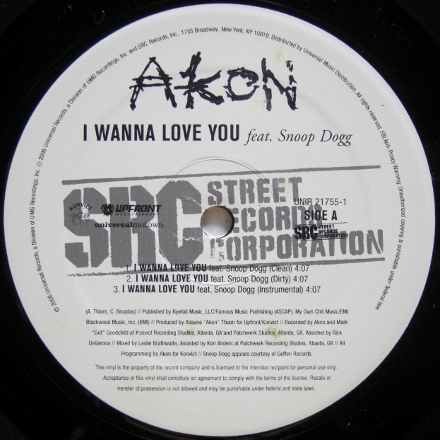 画像1: Akon feat. Snoop Dogg – I Wanna Love You
