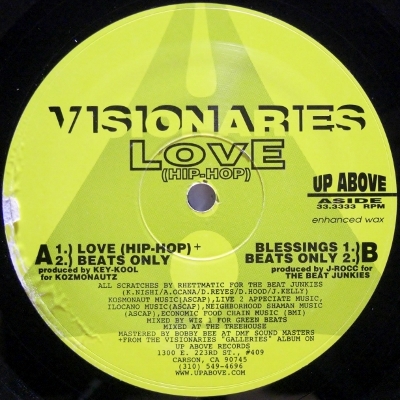 画像1: Visionaries – Love (Hip-Hop)