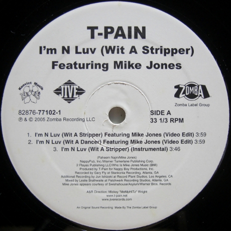 画像1: T-Pain – I'm N Luv (Wit A Stripper)