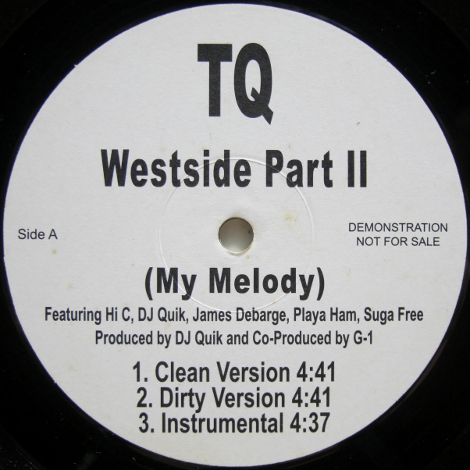 画像1: TQ – Westside Part II / Westside Part III