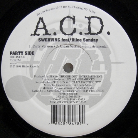 画像1: A.C.D. – Kings Of NY / Swerving