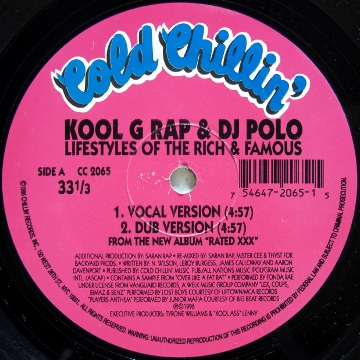 画像1: Kool G Rap & DJ Polo – Lifestyles Of The Rich & Famous