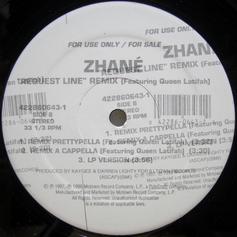 画像2: Zhané – Request Line (Remix)