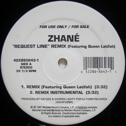 画像1: Zhané – Request Line (Remix)