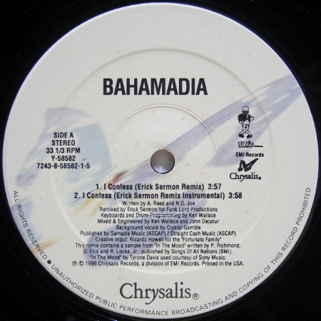 画像1: Bahamadia – I Confess (Remix)