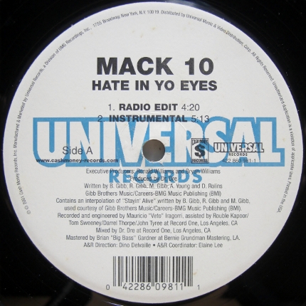 画像1: Mack 10 – Hate In Yo Eyes
