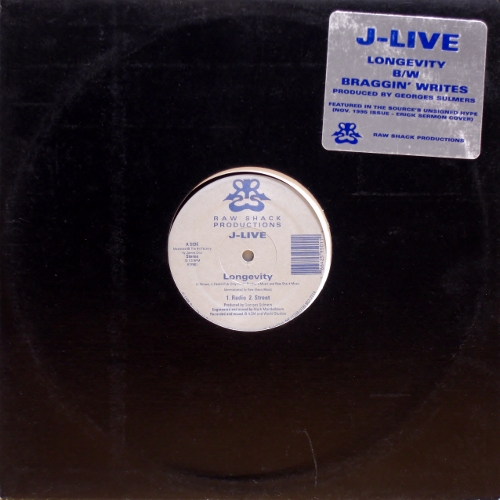 画像2: J-Live – Longevity / Braggin' Writes
