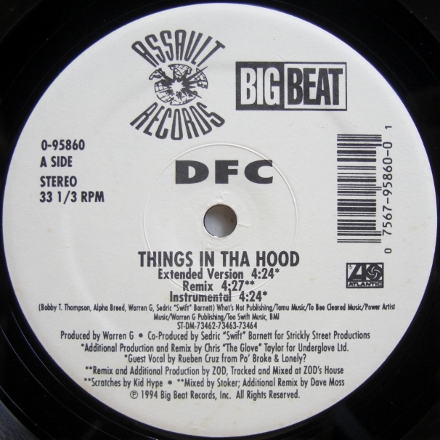 画像1: DFC – Things In Tha Hood / Pass The Hooter