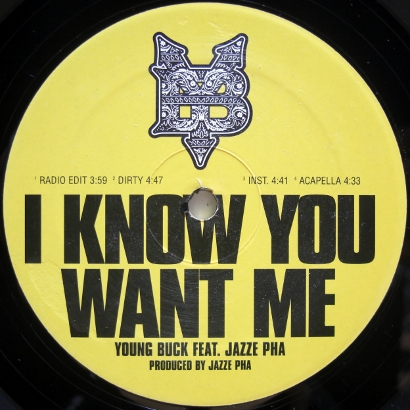 画像1: Young Buck – I Know You Want Me / Do It Myself