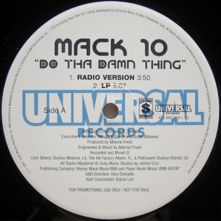 画像1: Mack 10 – Do Tha Damn Thing