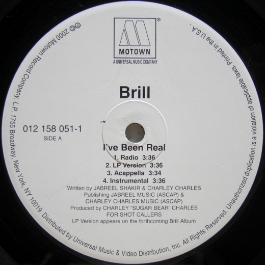 画像1: Brill – I've Been Real / Keep It Real w/ Brill