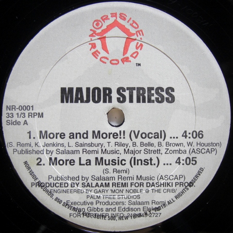 画像1: Major Stress – More And More / A Day In Da Stuy