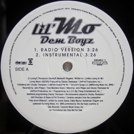 画像1: Lil' Mo – Dem Boyz