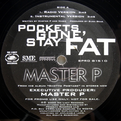 画像1: Master P – Pockets Gone' Stay Fat