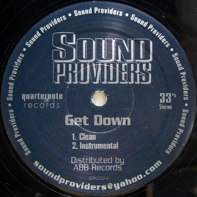 画像1: Sound Providers – Get Down / No Time