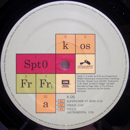 画像1: K-OS – Superstarr / Freeze