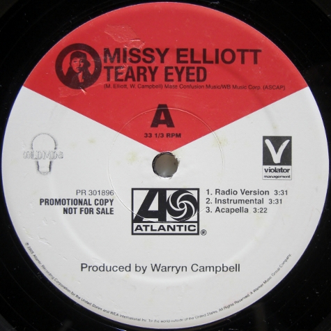画像1: Missy Elliott – Teary Eyed / Joy