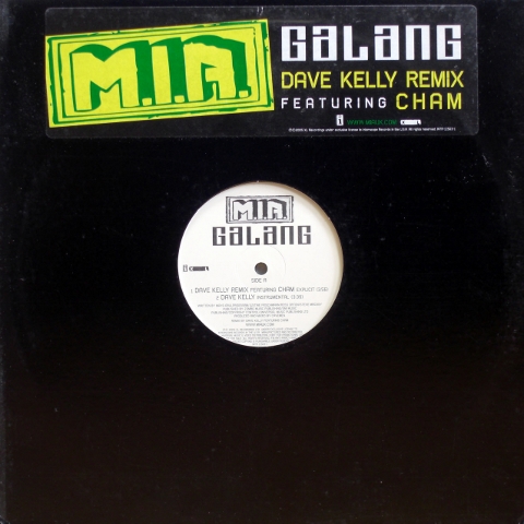 画像2: M.I.A. – Galang (Dave Kelly Remix)