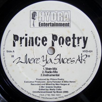 画像1: Prince Poetry – Where Ya Shoes At? / Shine