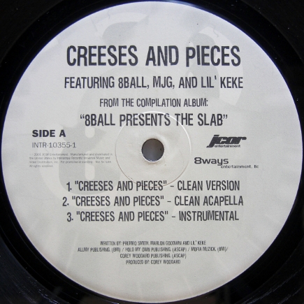 画像1: 8 Ball presents The Slab – Creeses And Pieces