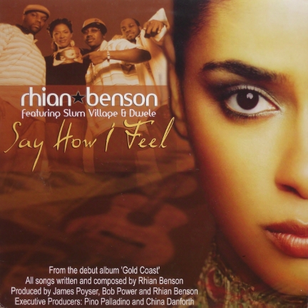 画像1: Rhian Benson featuring Slum Village & Dwele – Say How I Feel