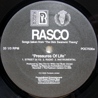 画像1: Rasco – Pressures Of Life / World's Collide