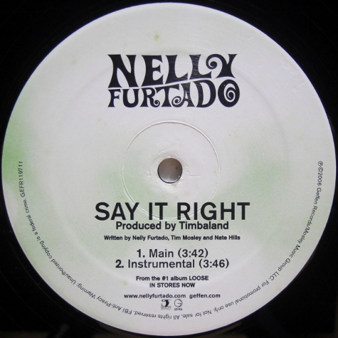 画像1: Nelly Furtado – Say It Right