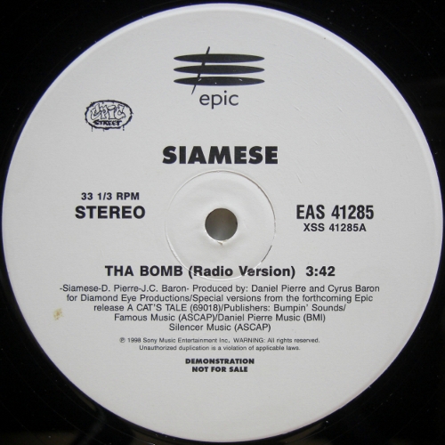 画像1: Siamese – Tha Bomb