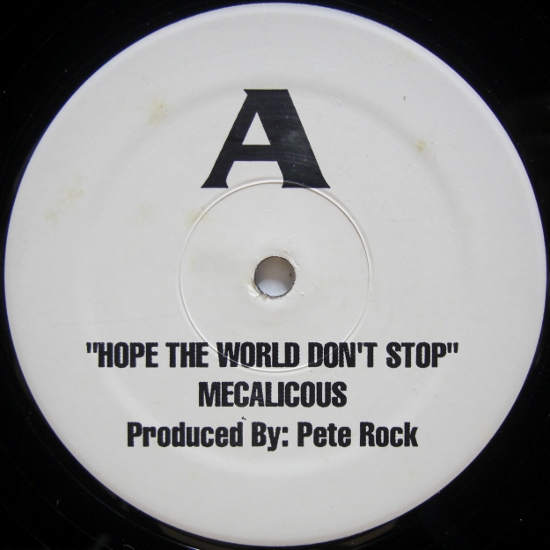 画像1: Mecalicous – Hope The World Don't Stop / How You Feel
