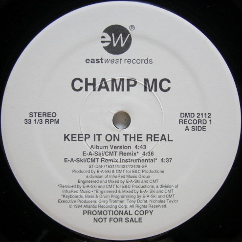画像1: Champ MC – Keep It On The Real