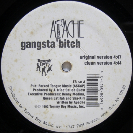 画像1: Apache – Gangsta Bitch / Apache Ain't Shit