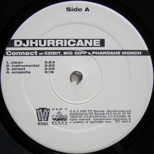 画像1: DJ Hurricane – Connect / The Life
