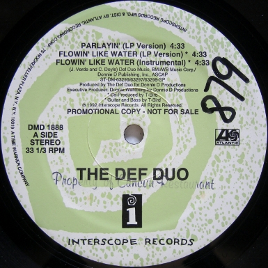 画像1: The Def Duo – Parlayin' / Flowin' Like Water