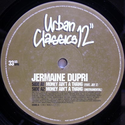 画像1: Jermaine Dupri – Money Ain't A Thang