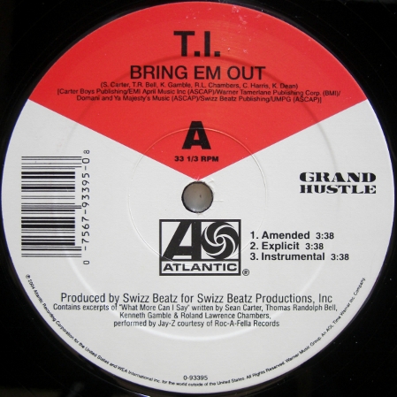 画像1: T.I. – Bring Em Out / You Don't Know Me