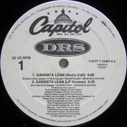 画像1: D.R.S. – Gangsta Lean