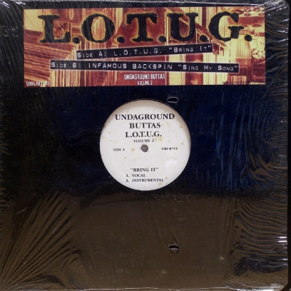 画像2: Lords Of The Underground / Infamous Backspin – Undaground Buttas Volume 2