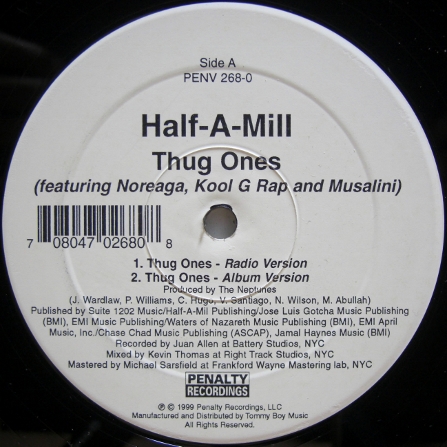画像1: Half-A-Mill – Thug Ones