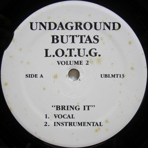 画像1: Lords Of The Underground / Infamous Backspin – Undaground Buttas Volume 2