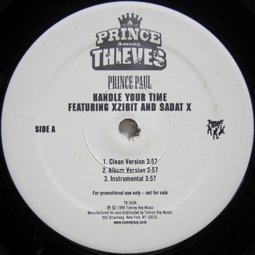 画像1: Prince Paul – Handle Your Time