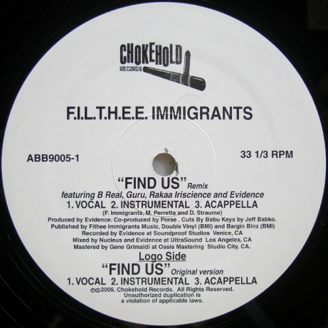 画像1: F.I.L.T.H.E.E. Immigrants – Find Us