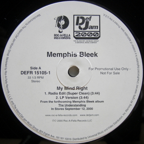 画像1: Memphis Bleek – My Mind Right