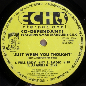 画像1: Co-Defendants – Just When You Thought / Get Your Weight Up