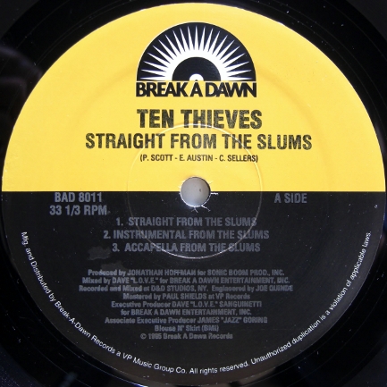 画像1: Ten Thieves – Straight From The Slums