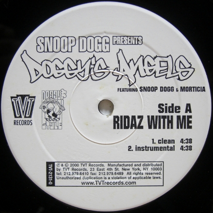 画像1: Snoop Dogg presents Doggy's Angels feat Morticia – Ridaz With Me