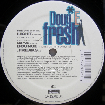 画像1: Doug E. Fresh – I-Ight (Alright)