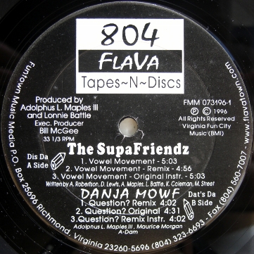 画像1: The SupaFriendz – Vowel Movement 