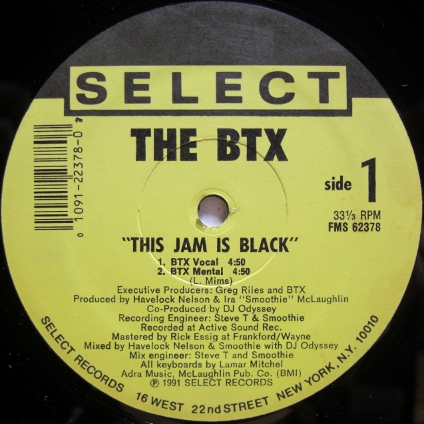 画像1: The BTX – This Jam Is Black